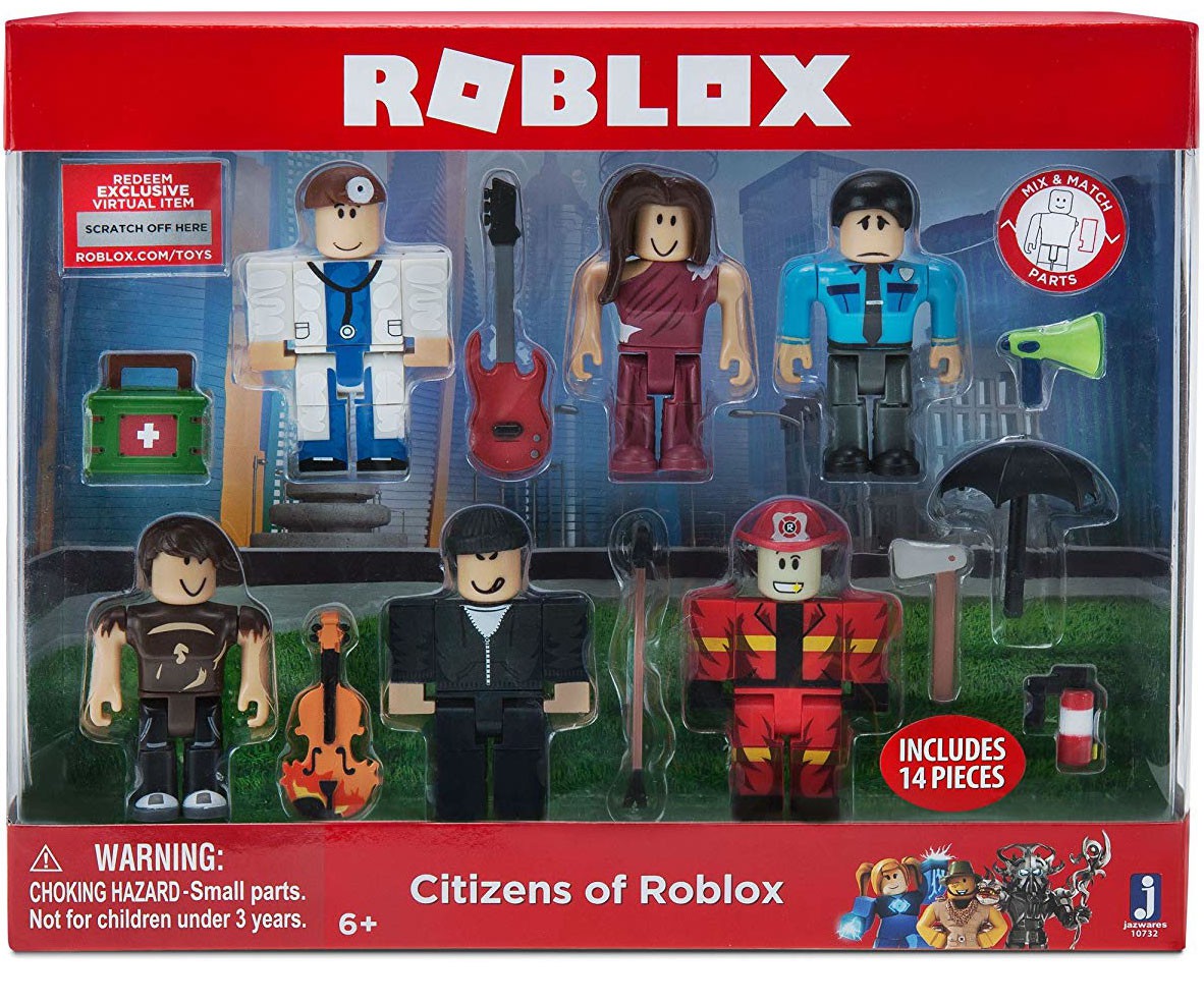 Citizens Of Roblox Action Figure 6 Pack 681326107323 Ebay