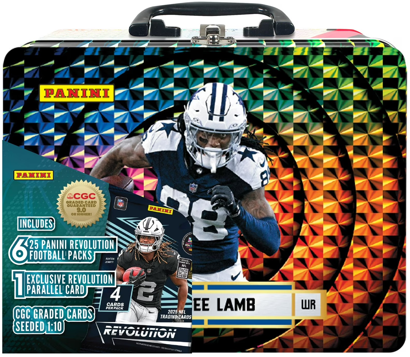 2025 Revolution Football Ceedee Lamb Trading Card COLLECTOR LUNCH