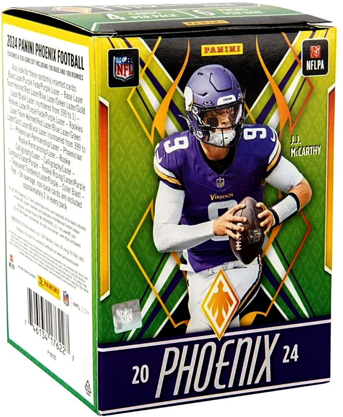 NFL Panini 2024 Phoenix Football Trading Card BLASTER Box [6 Packs