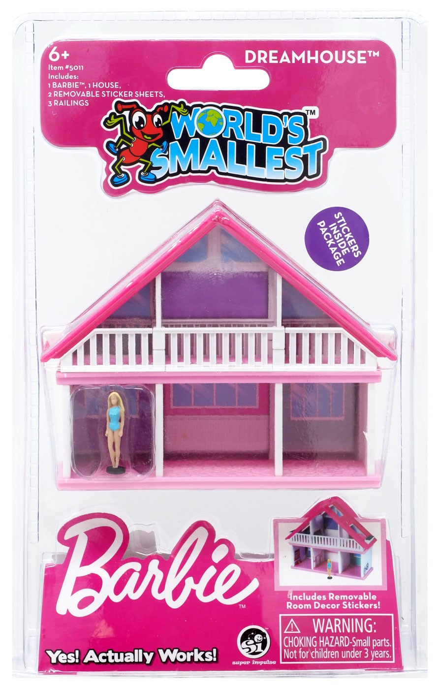 worlds smallest barbie house