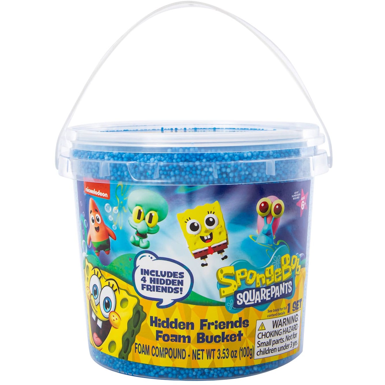 Spongebob Squarepants Hidden Friends Foam Bucket | eBay