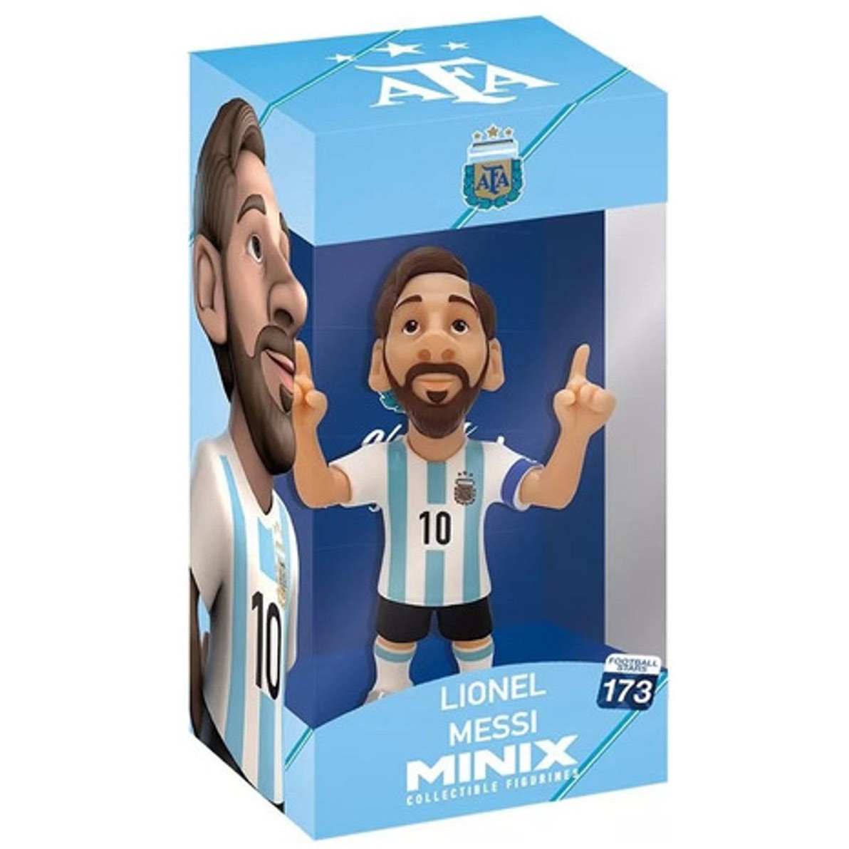UEFA MINIX Lionel Messi 4.75-Inch Vinyl Figure [AFA] | eBay