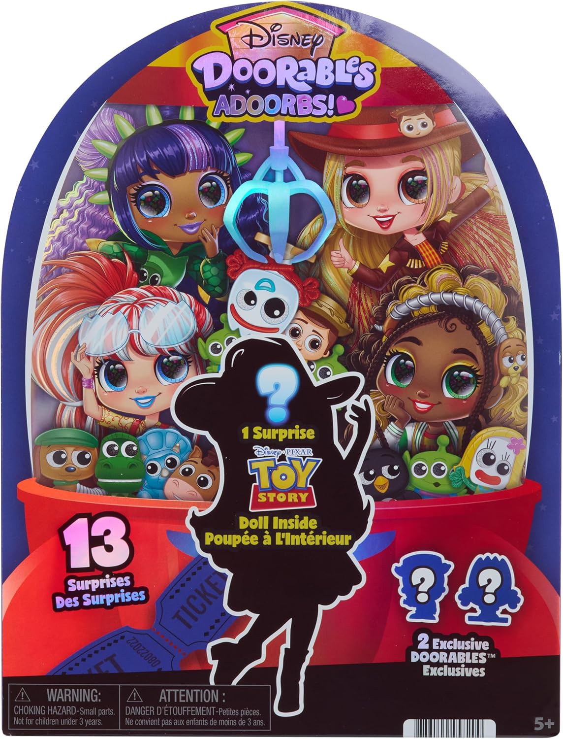 Doorables ADOORBS Toy Story 5.5-Inch Pack [1 RANDOM Superfan Doll