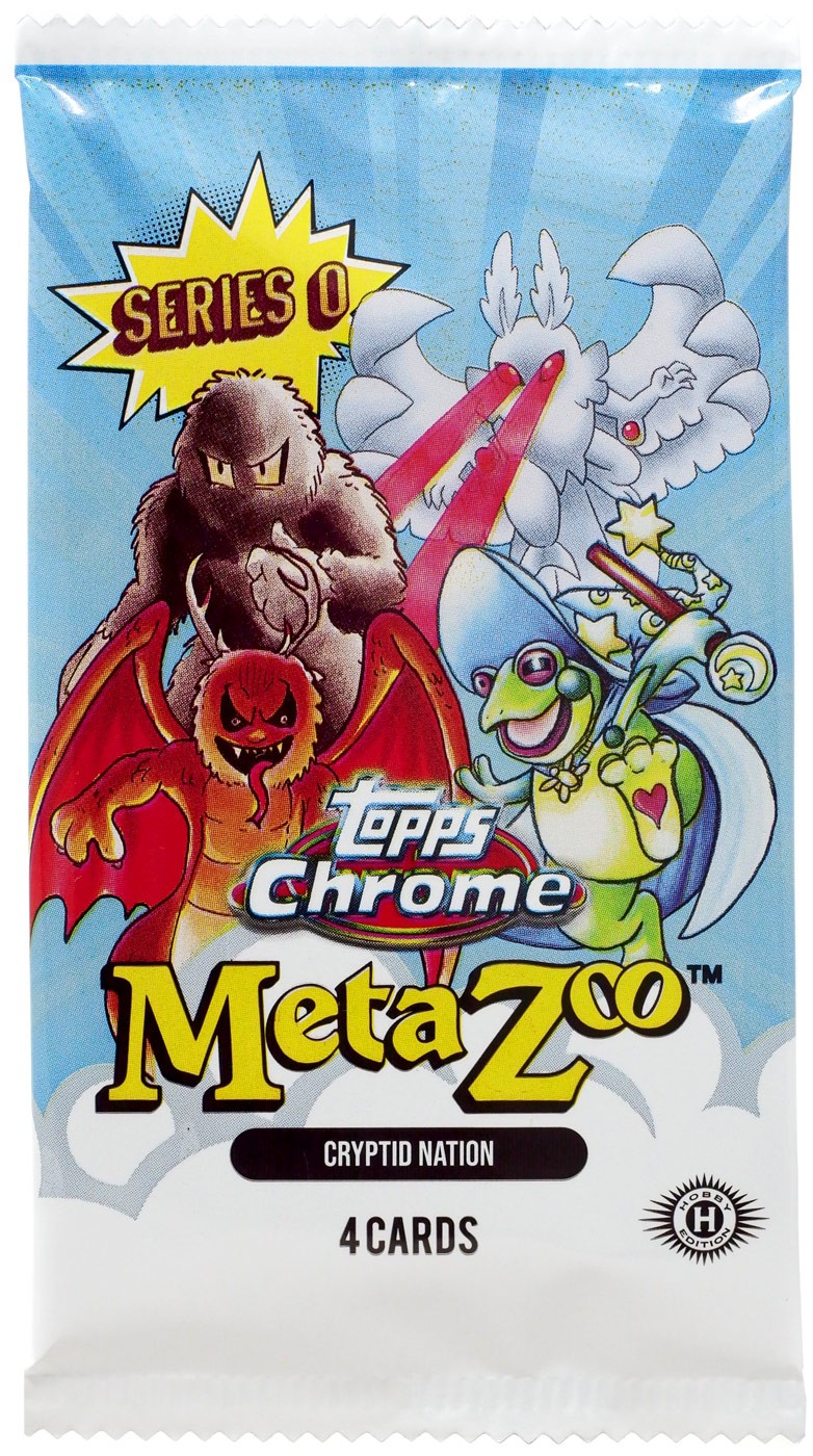 MetaZoo TCG Chrome Series 0 Cryptid Nation Trading Card HOBBY Pack