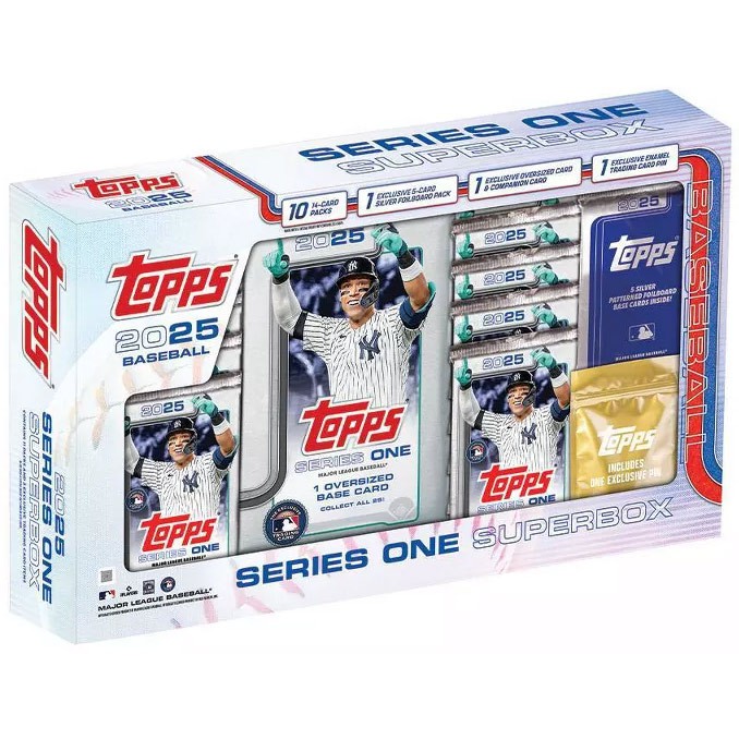 日本未発売Topps 2025 super box Series1 2025 Series 1 Baseball Trading Card SUPER BOX | eBay