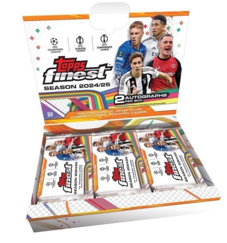 2024-25 UEFA Club Competitions Finest Soccer Trading Card HOBBY