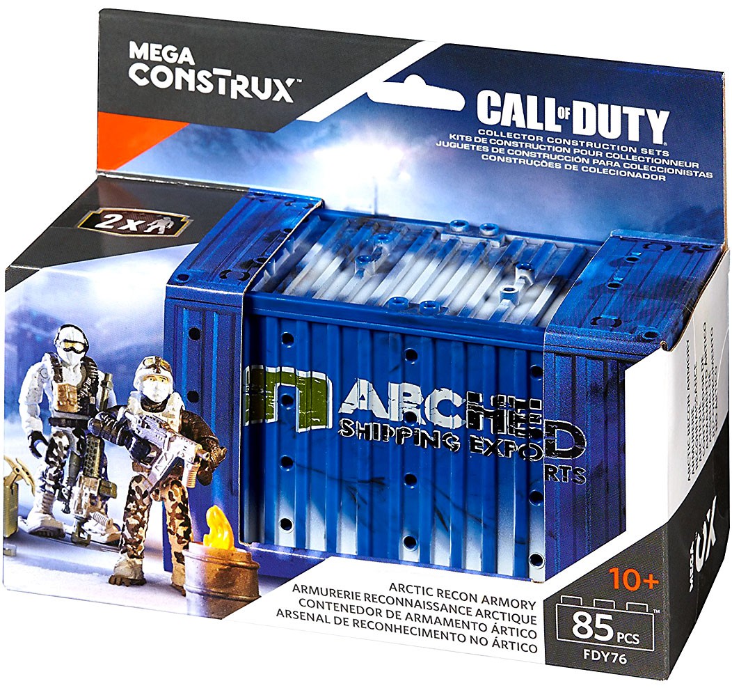 mega construx call of duty arctic recon armory