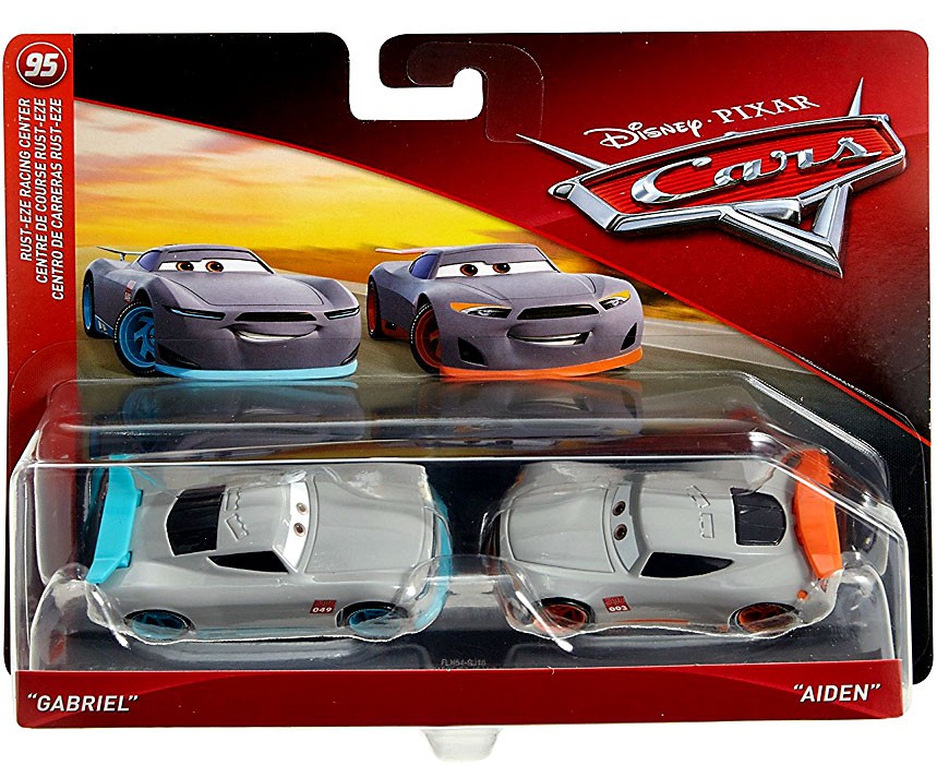 DISNEY PIXAR CARS RUST-EZE RACING CENTER LIGHTNING MCQUEEN 2019 IMPERFECT PK