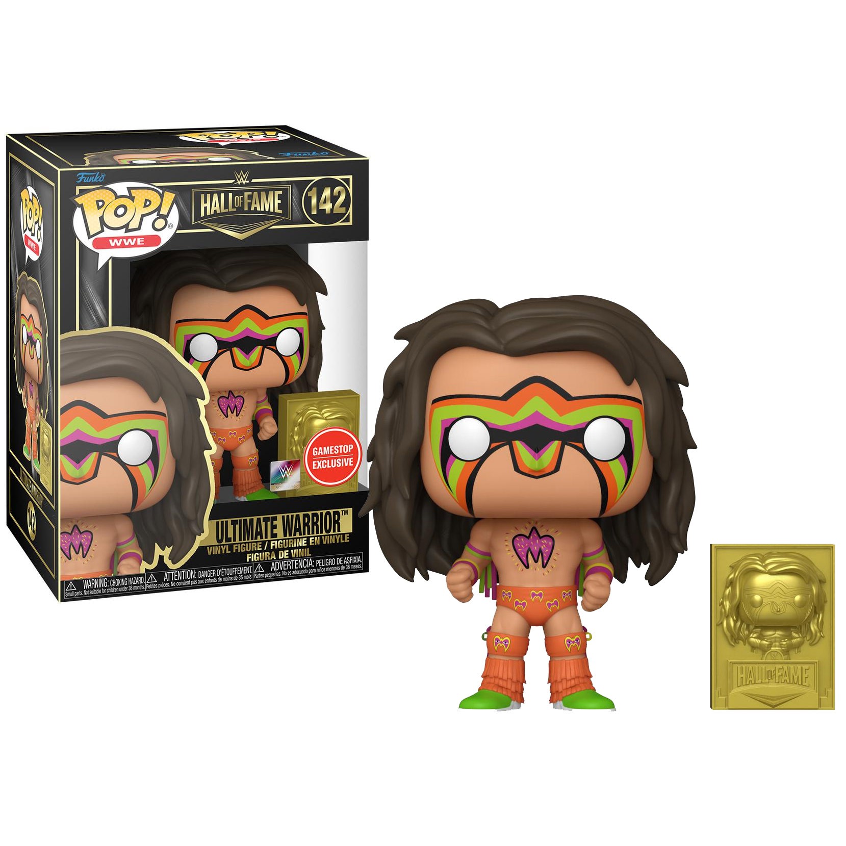Funko WWE Wrestling POP! WWE Ultimate Warrior Vinyl Figure #142