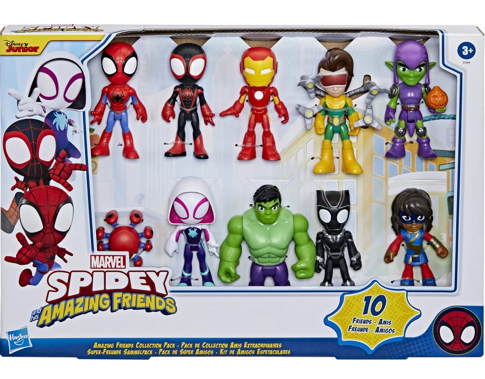 Spidey & His Amazing Friends Amazing Friends Collection Action