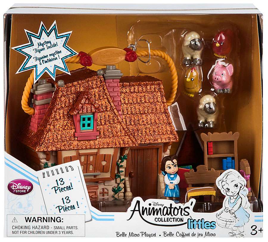 belle animator playset