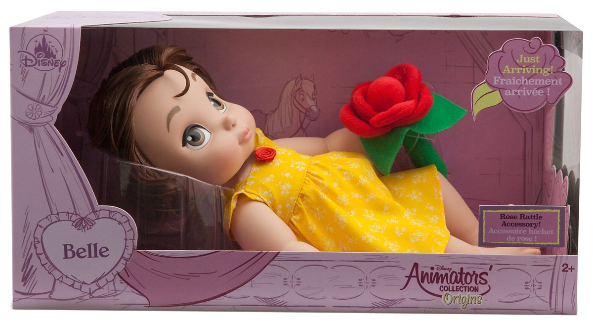 disney store belle animator doll