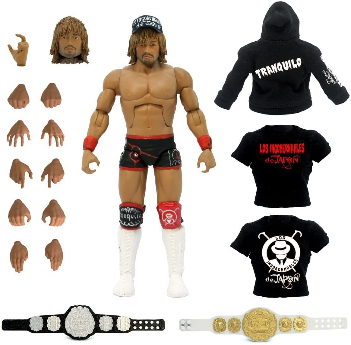 New Japan Pro Wrestling Ultimates Tetsuya Naito Action Figure | eBay