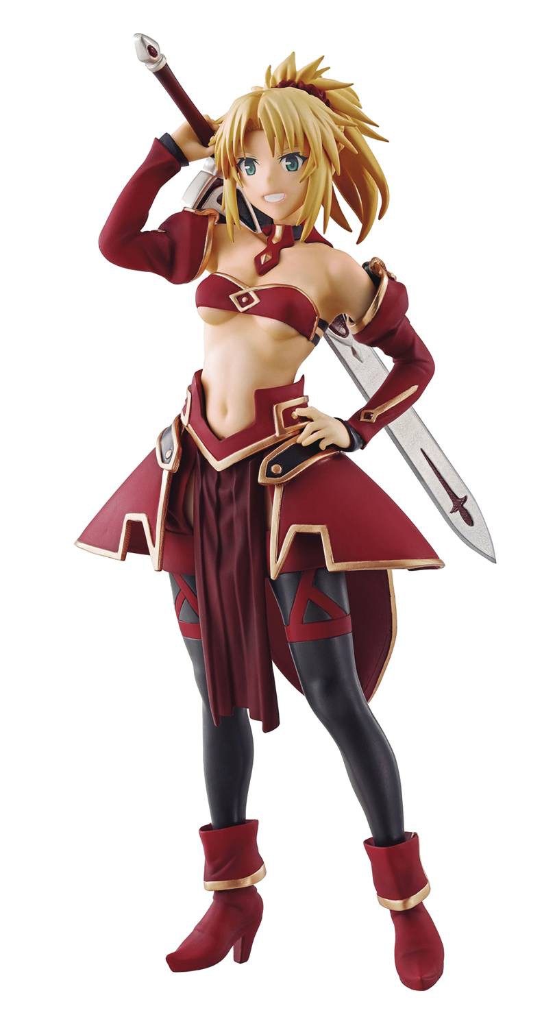 Anime Fate Apocrypha Saber Of Red Mordred PVC Figure New Loose 18cm
