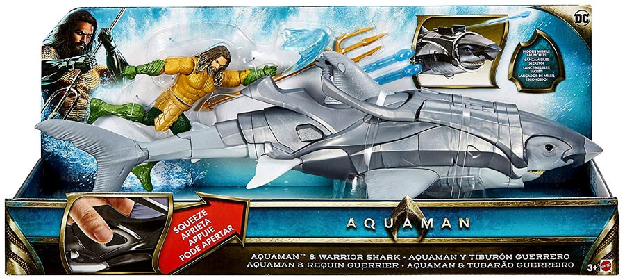 DC Aquaman \u0026amp; Warrior Shark Action 