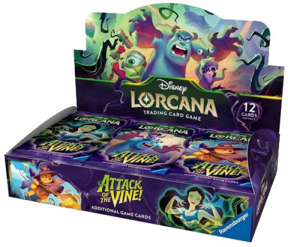 Disney Lorcana TCG Attack of the Vine! Booster Box [24 Packs] | eBay
