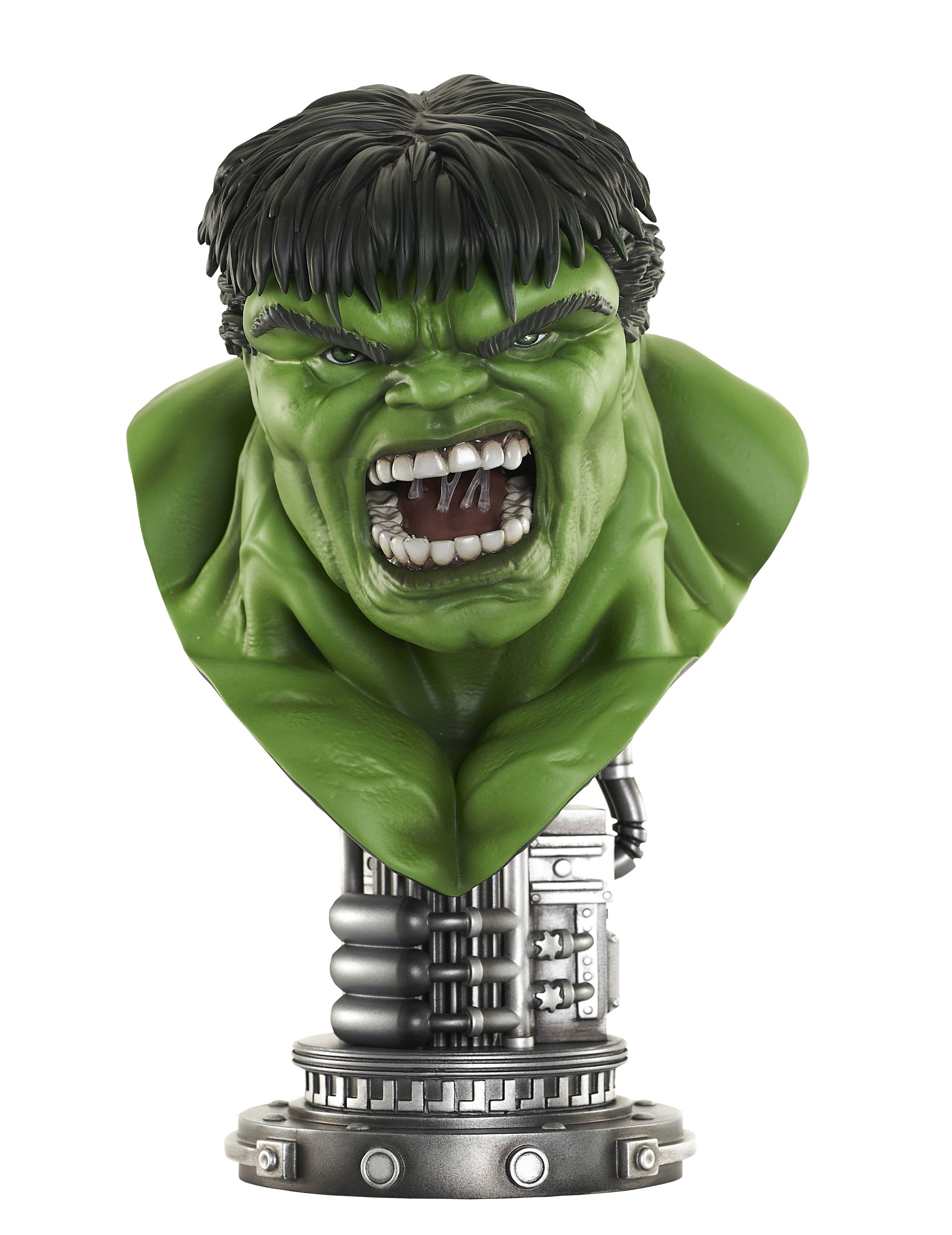 インクレディブル・ハルク レジェンダリースケールバスト Marvel Legends in 3D Hulk 11-Inch 1/2 Scale Bust | eBay