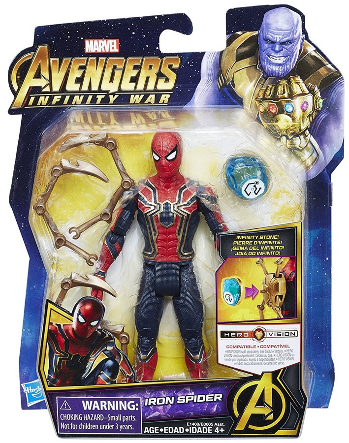 iron spider action figure infinity war