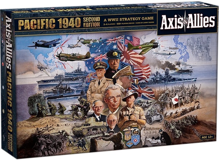 Axis & Allies Pacific 1940 Second Edition Board Game | eBay