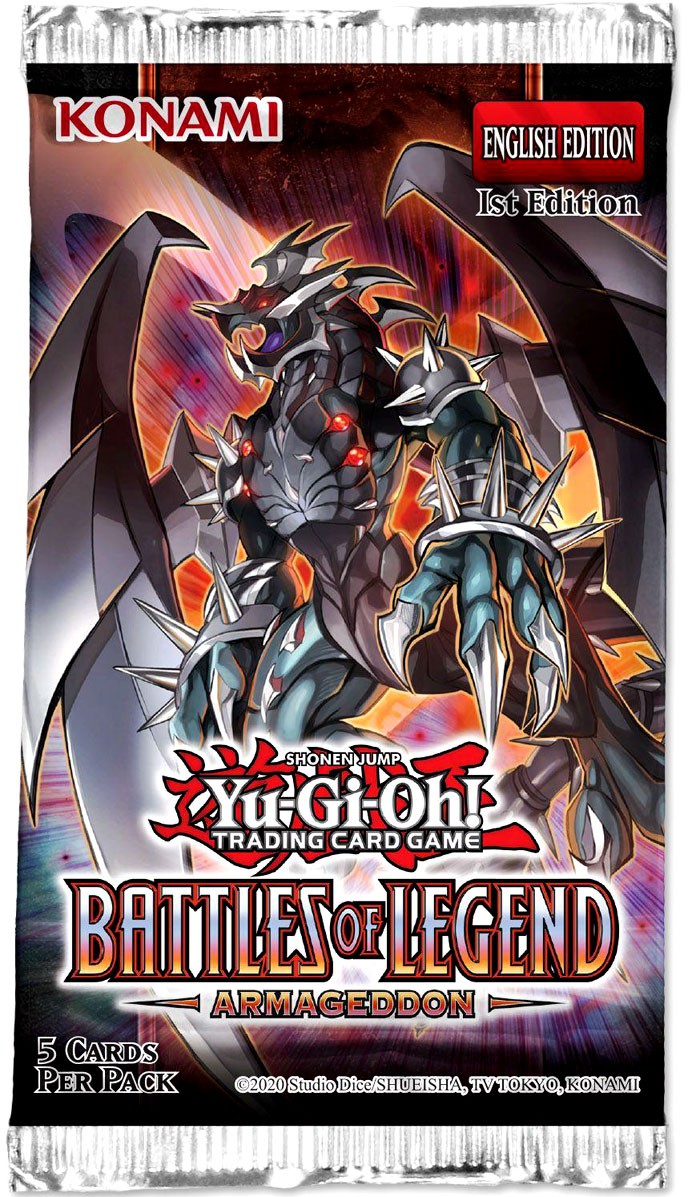 YuGiOh TCG Battles of Legend Armageddon Booster Pack [5 Cards