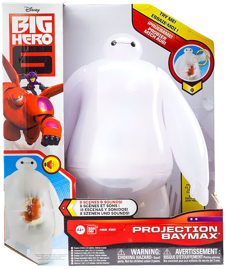 Disney Big Hero 6 Talking Projection Baymax Action Figure Ebay