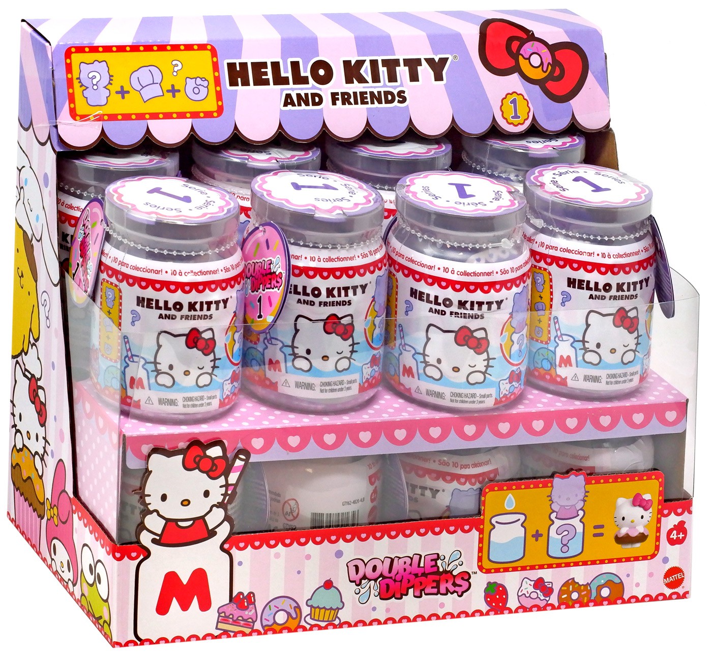 Sanrio Hello Kitty & Friends Double Dippers Minis Blind Box [16