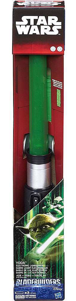 star wars the force awakens yoda electronic lightsaber