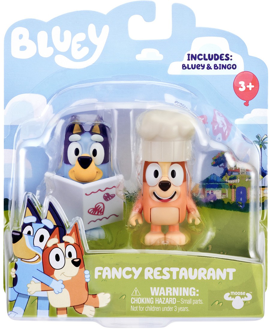 Set de Muñecos Pack x2 Bluey BLUEY