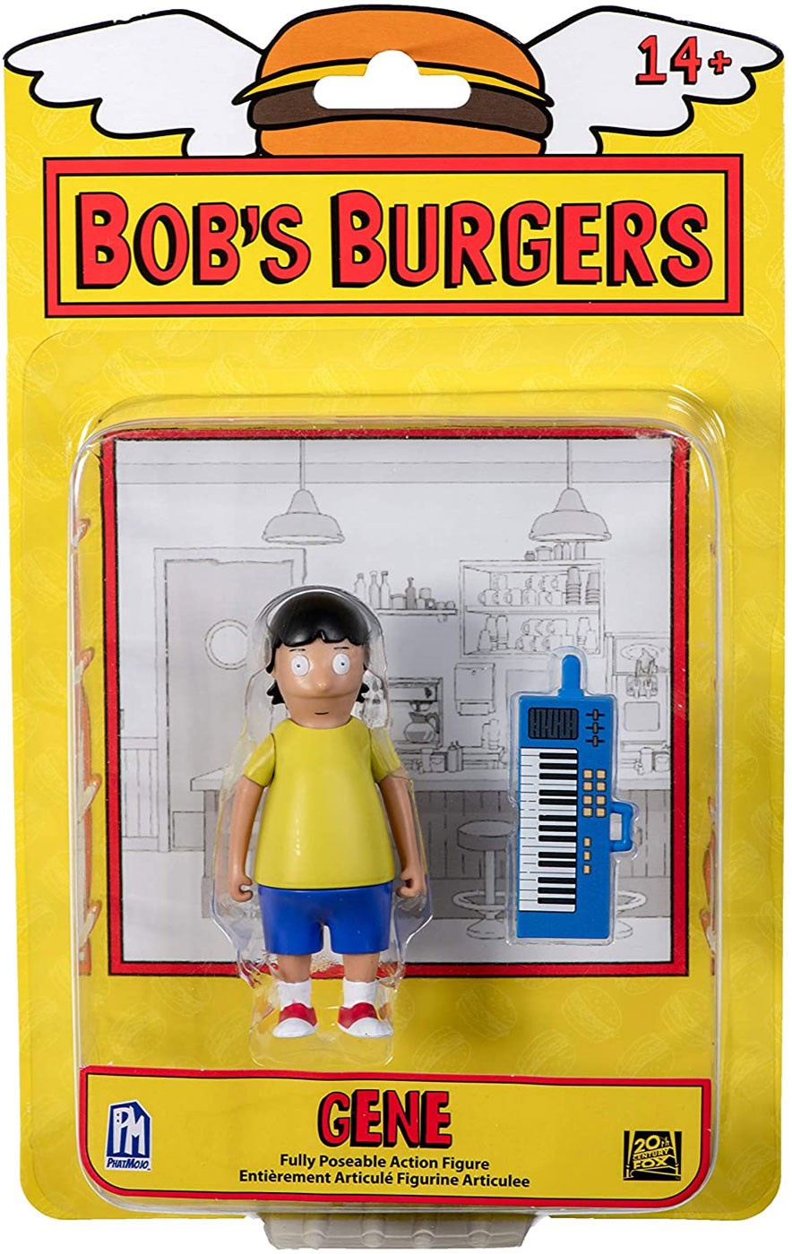 PhatMo Bob's Burgers Gene Action Figure