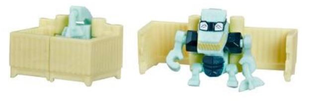 Transformers Series 3 Botbots Goo-Goo Groopies Nampy Transforming Minifigure