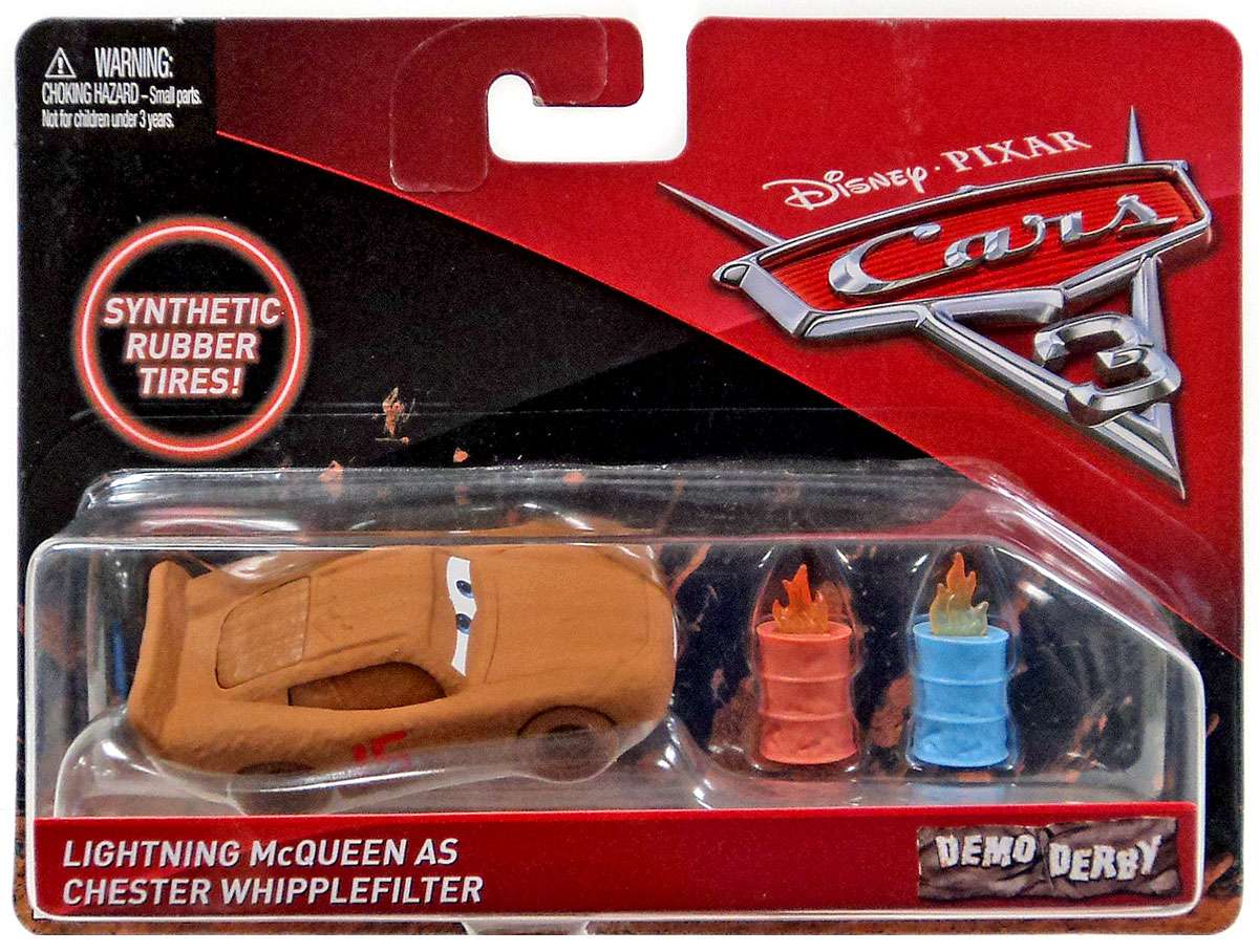 lightning mcqueen name in demolition derby