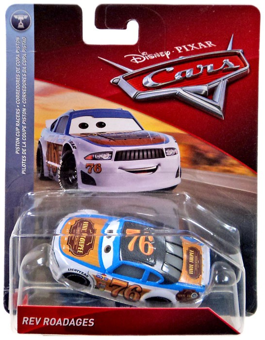 Disney Cars Cars 3 Piston Cup Racers Rev Roadages Diecast Car [Vinyl ...