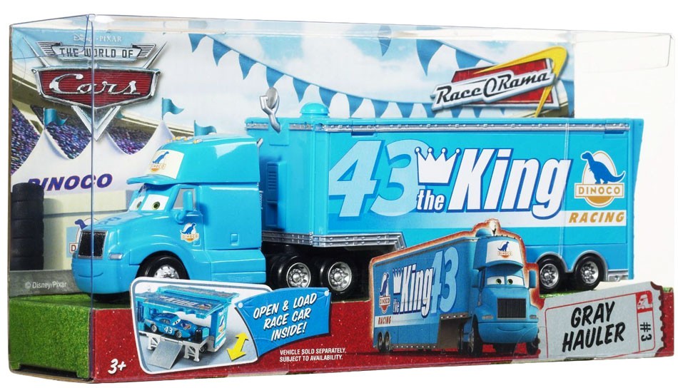 The World of Cars RaceORama The King's Gray Hauler Diecast Car eBay