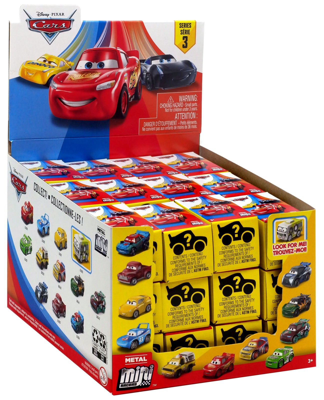 Disney Cars 3 Metal Mini Racers Series 3 Mystery Minis Blind Box 36 