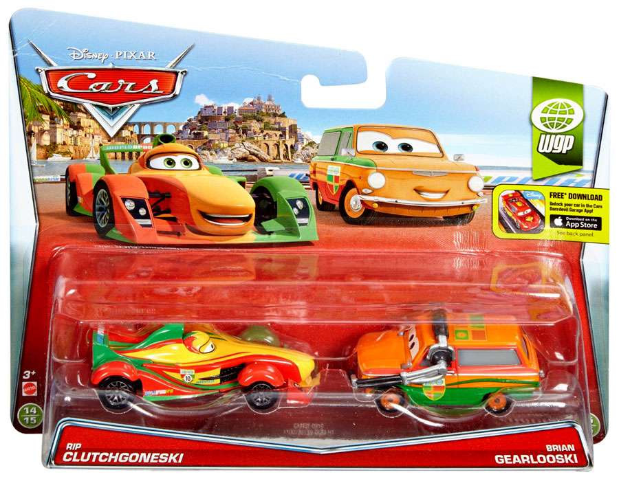 WGP Rip Clutchgoneski & Brian Gearlooski Diecast Car 2-Pack #14/15
