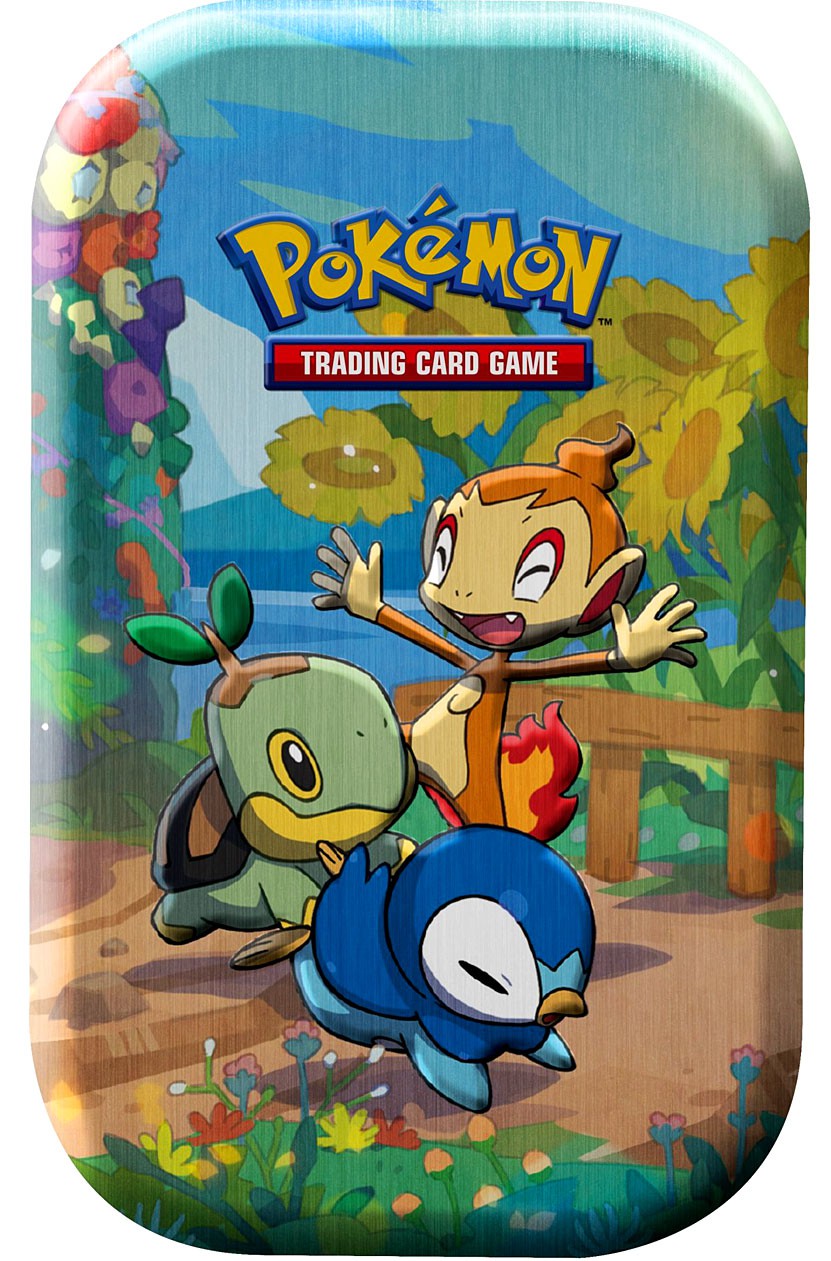 Celebrations Turtwig Chimchar & Piplup Mini Tin Set | eBay