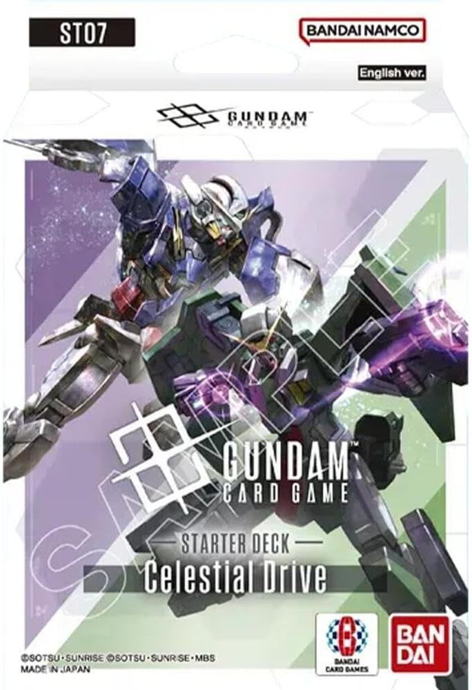 ガンダム00 st07 Celestial Drive ゴッドデッキ　パラレル Gundam TCG Celestial Drive Starter Deck ST07 [Gundam 00] | eBay