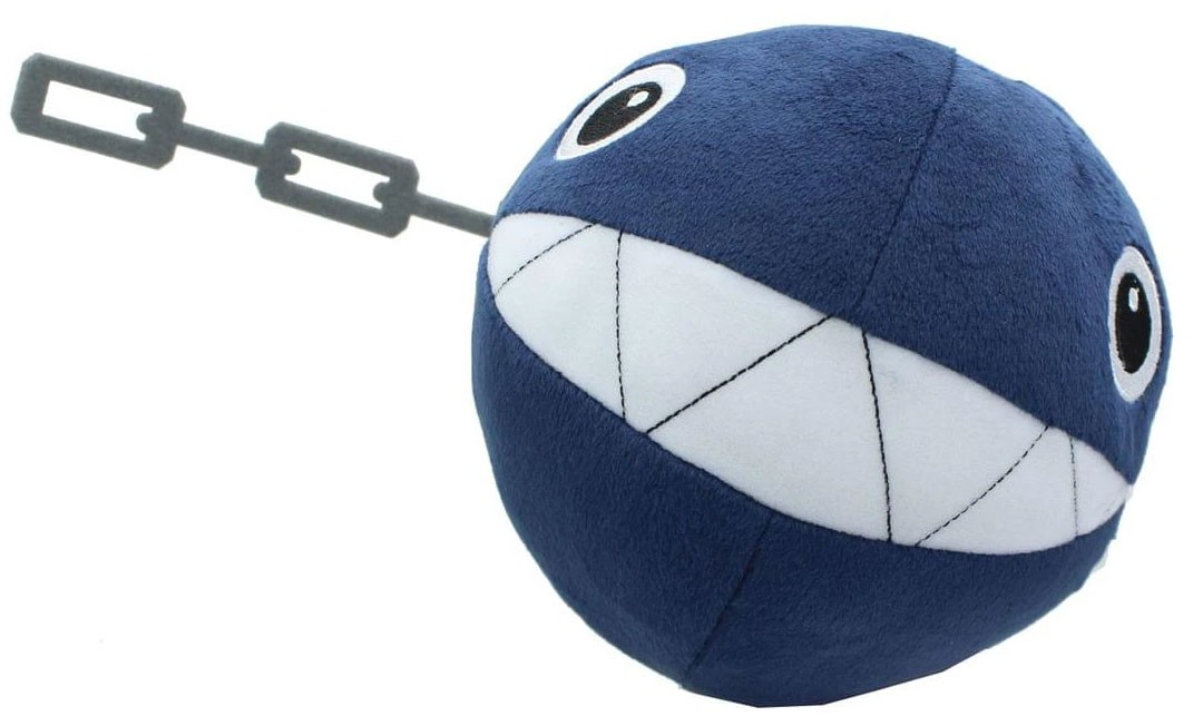 chain chomp mario plush