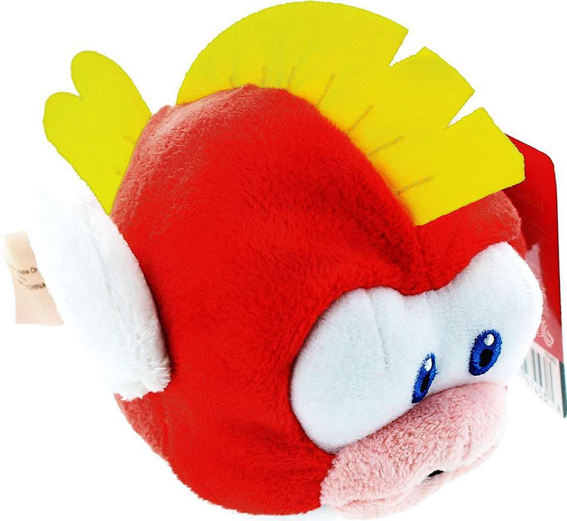 mario cheep cheep plush