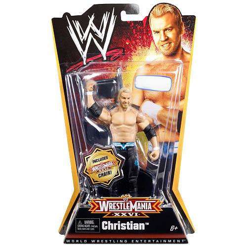 WWE Wrestling WrestleMania 26 Christian Exclusive Action