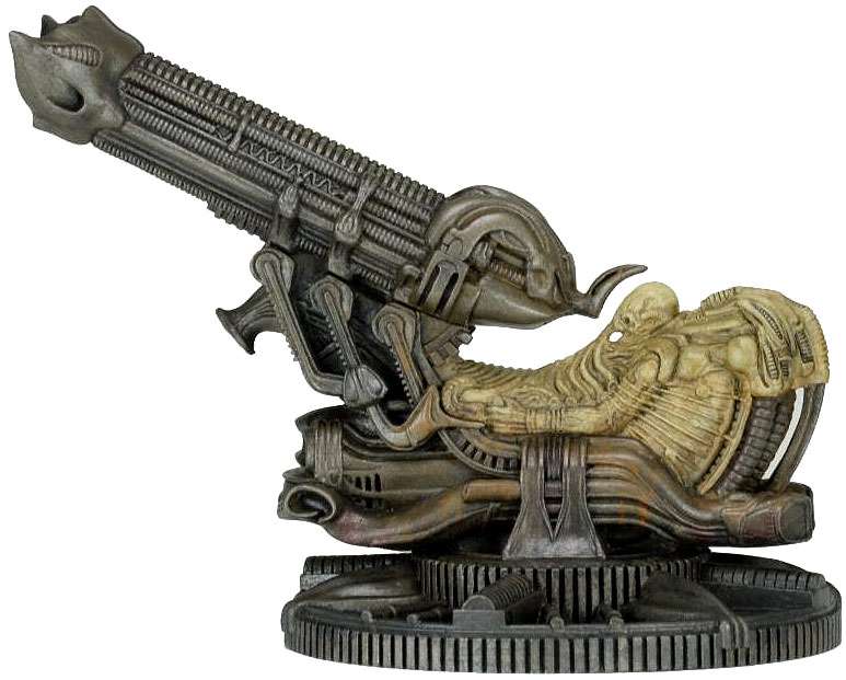 Alien Space Jockey Polystone Micro Statue – Big Ben's Comix