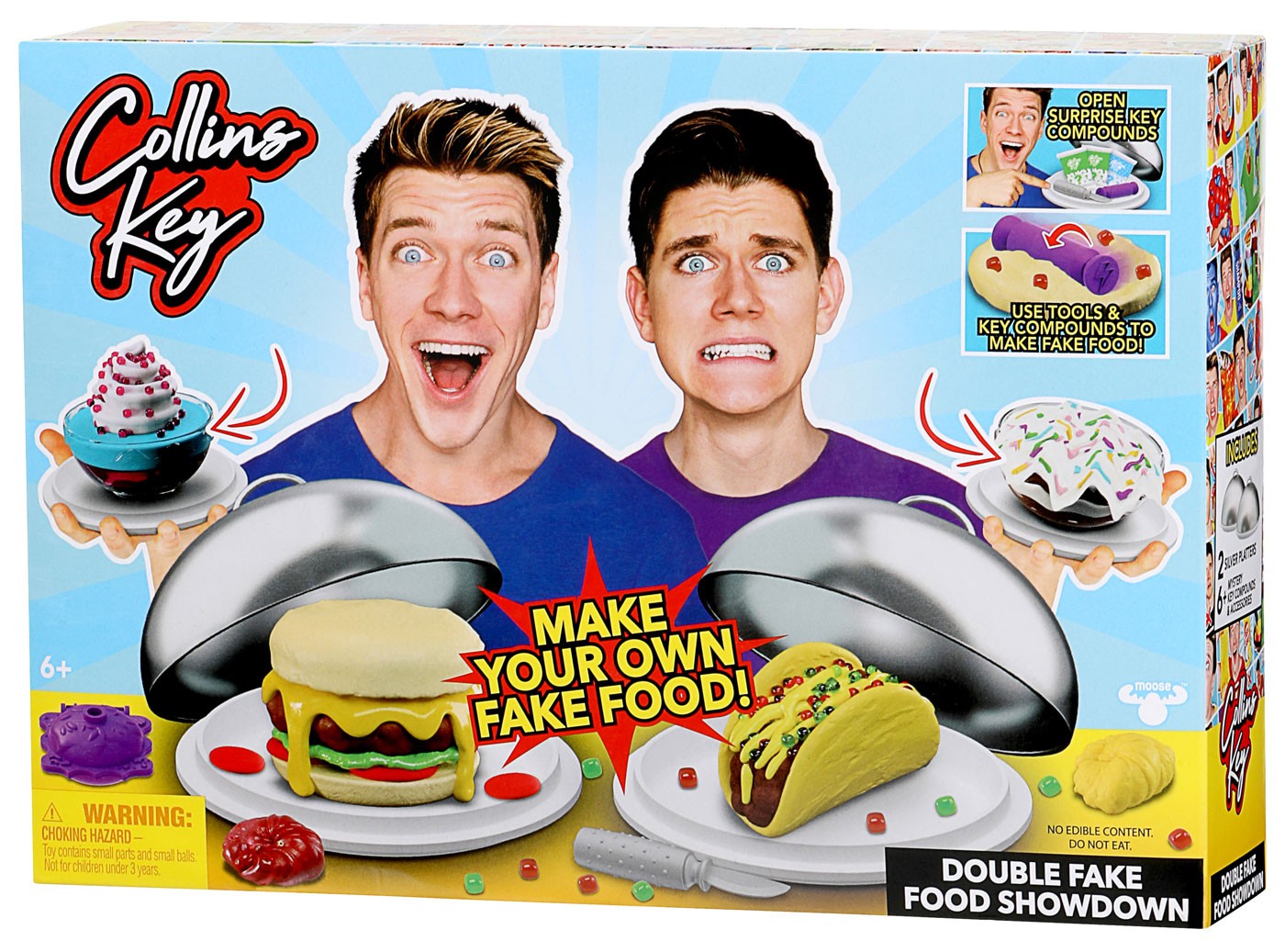 Collins Key Double Fake Food Showdown 630996134504 eBay