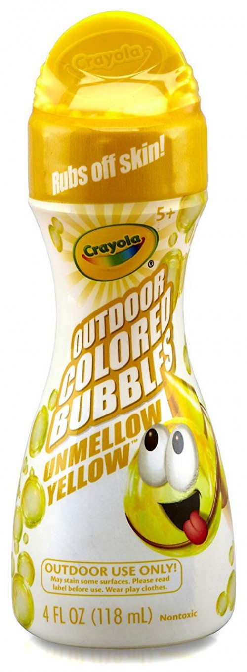 Download Crayola Outdoor Colored Bubbles Unmellow Yellow 4 Oz 71662377137 | eBay