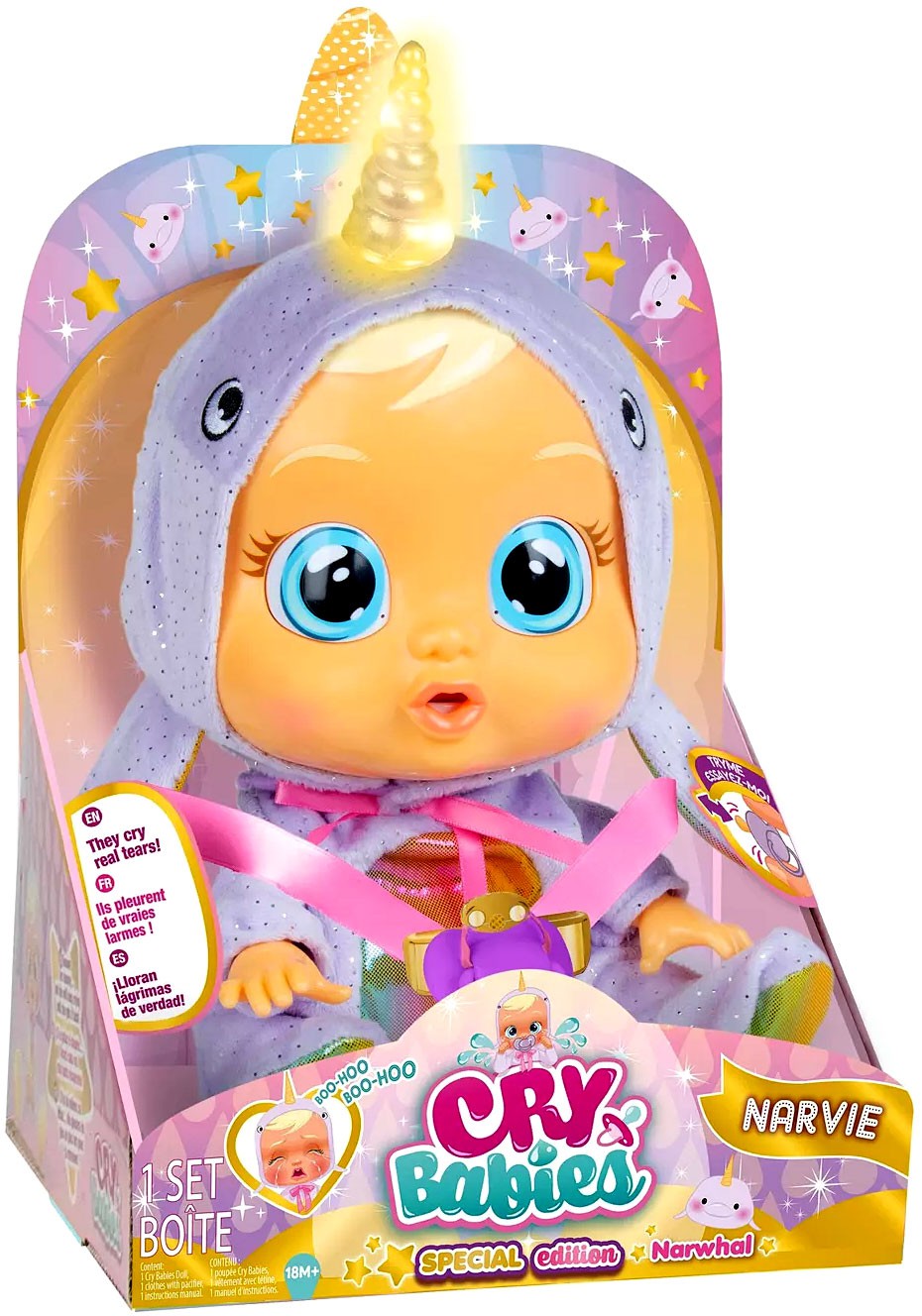 toy baby that cries and wets