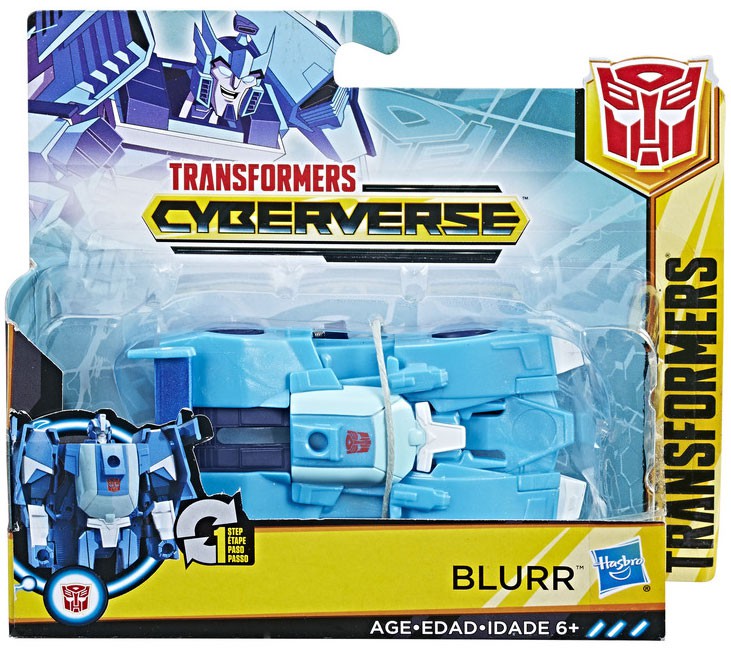 transformers cyberverse blurr toy