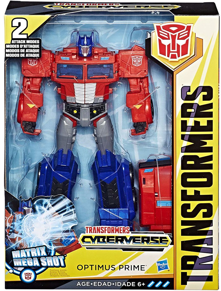 cyberverse deluxe optimus prime