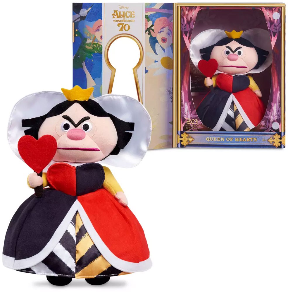 Alice in Wonderland 70th Anniversary Queen of Hearts 11-Inch Plush