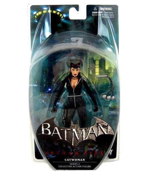 DC Direct 2012 Batman Arkham City Series 2 CATWOMAN 7 inch Figure New in Box