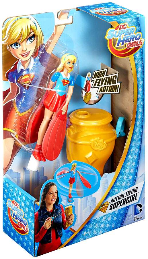 DC Super Hero Girls Action Flying Supergirl Action Figure | eBay