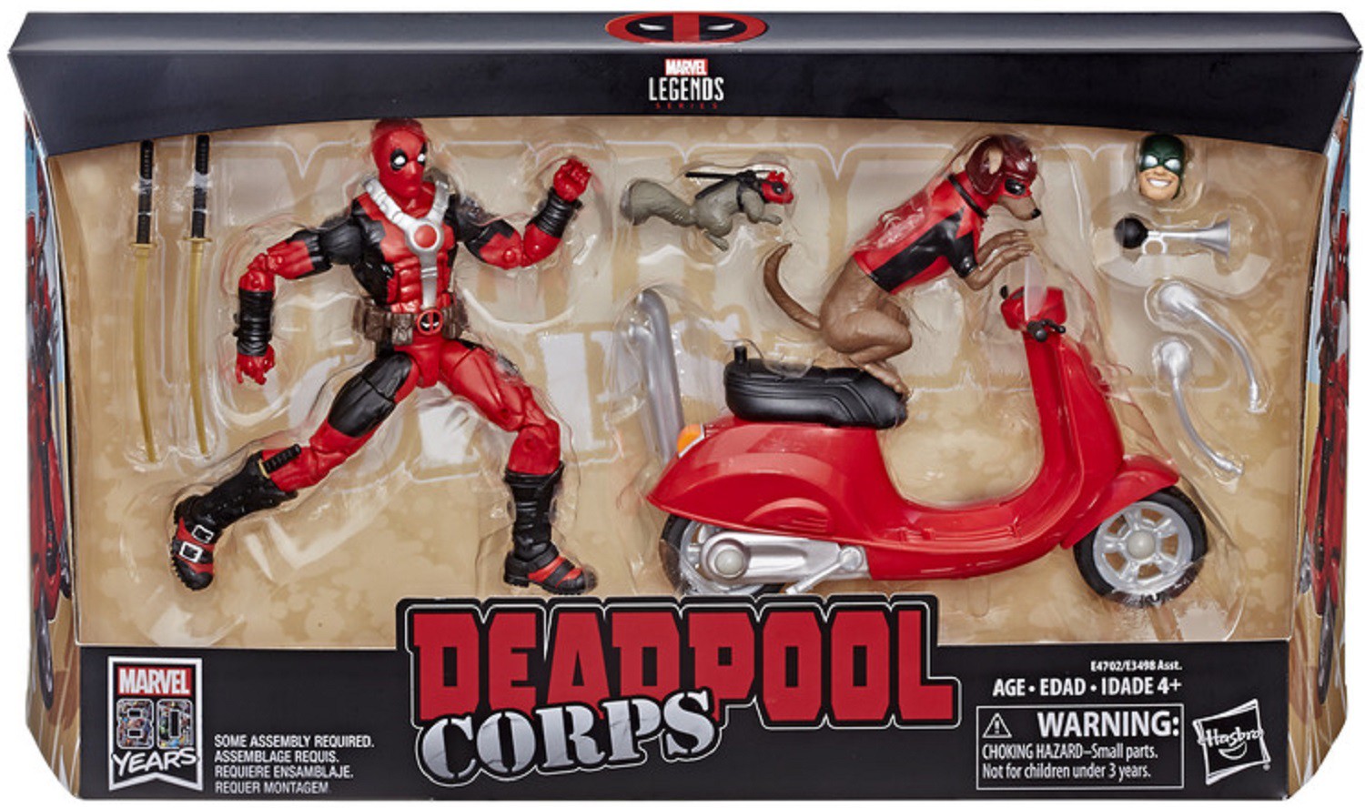 Hasbro Marvel Marvel Legends Ultimate Deadpool Corps 6" Action Figure